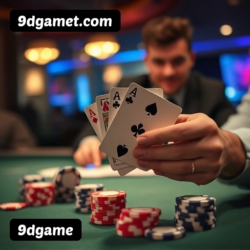 Jogos de Mesa Premium 9dgame - Blackjack, Roleta, Baccarat